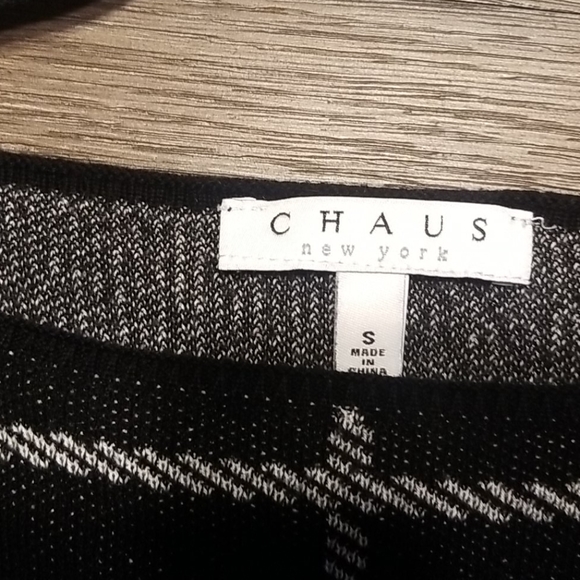 Windowpane sweater - Picture 2 of 5